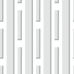 Vector seamless pattern with vertical abstract elements