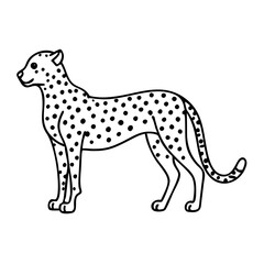 cheetah spots pattern icon, cheetah spots pattern vector illustration-simple illustration of cheetah spots pattern, perfect for cheetah spots pattern logos and icons