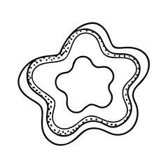 cookie cutter icon, cookie cutter vector illustration-simple illustration of cookie cutter, perfect for cookie cutter logos and icons