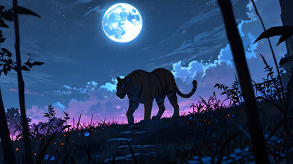 All Animals: Lion, Tiger, Elephant, Horse, Cow, Buffalo, Goat, Sheep, Pig, Dog, Cat, Deer, Rabbit