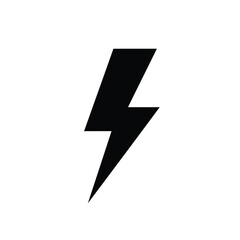 Lightning icon set. Vector
