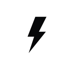 Lightning icon set. Vector