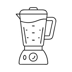 smoothie blender icon, smoothie blender vector illustration-simple illustration of smoothie blender, perfect for smoothie blender logos and icons