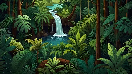 palm tree in the morning