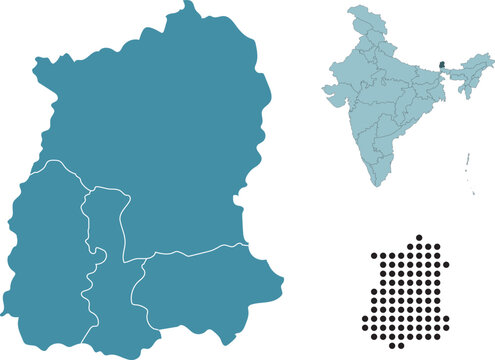 Set maps of Sikkim state