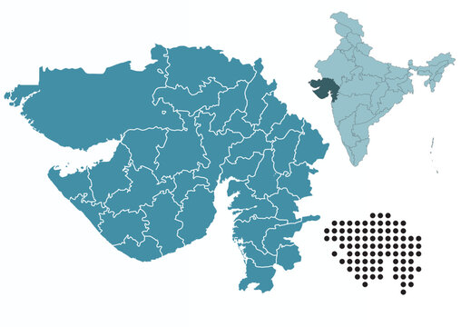 Set maps of Gujarat state