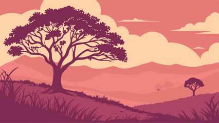  *Watercolor Sunset Blood Donation Background – Vibrant Reds/Oranges Blending into Soft Purples Symbolizing Hope & Donor Impact with Copy Space*