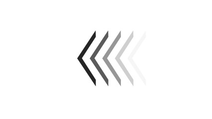 Left arrow direction icon