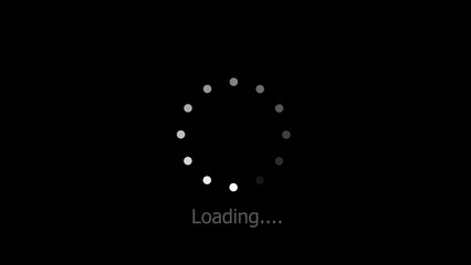  Loading circle, charging upload download loading footage icon 