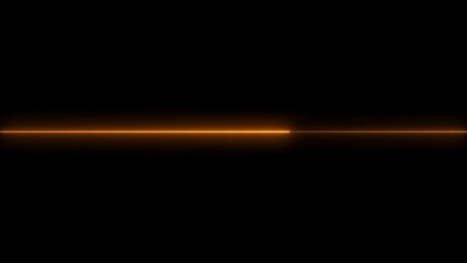 Fototapeta premium Abstract neon line icon animation glowing line Light effect icon