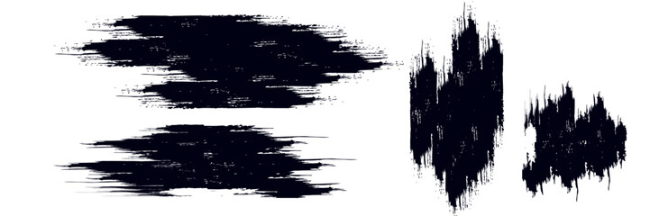 Brush texture, ink, brush pattern, wave pattern brush stroke material. brush stroke