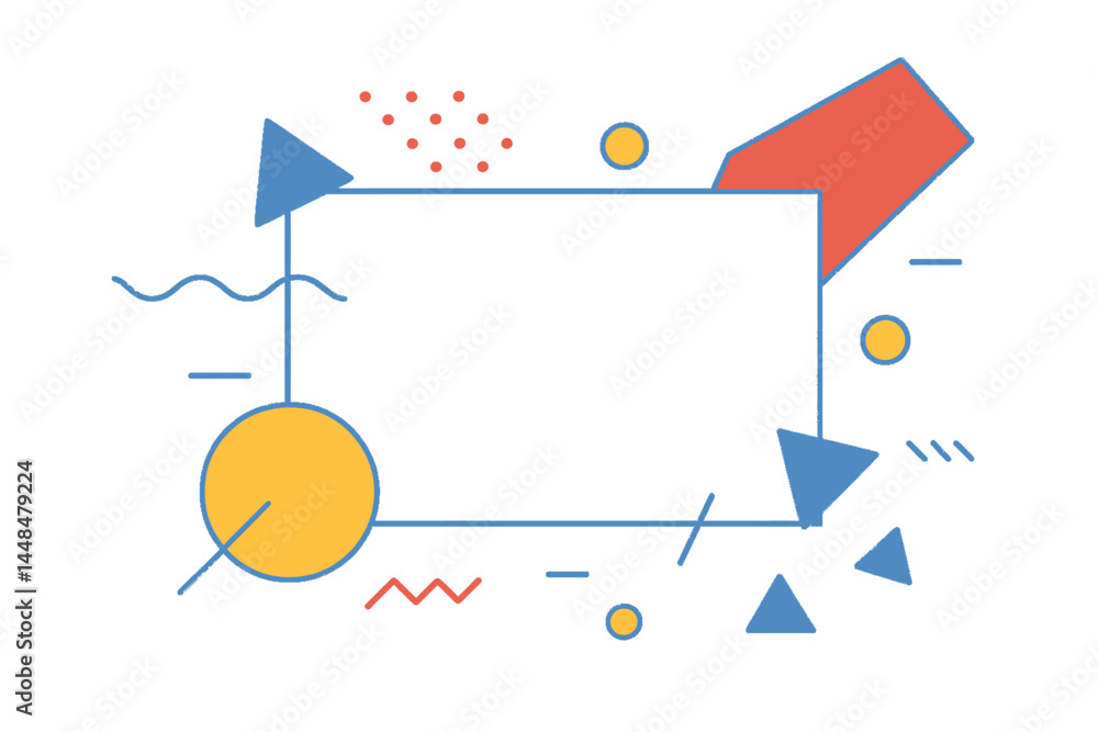 Poster geometric shapes and abstract elements are featured in these vector graphic designs, which include s