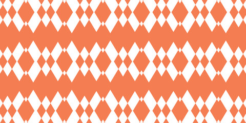 
simple coral rhombus line pattern.