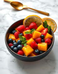 Tropical Fruit Salad Recipe: Mango, Berries, and Citrus Delight