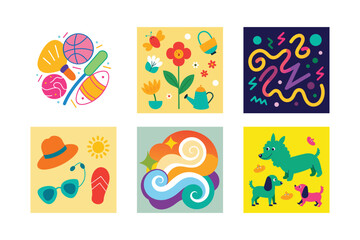 set of vector icons for your design