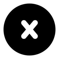 Fototapeta premium error solid icon