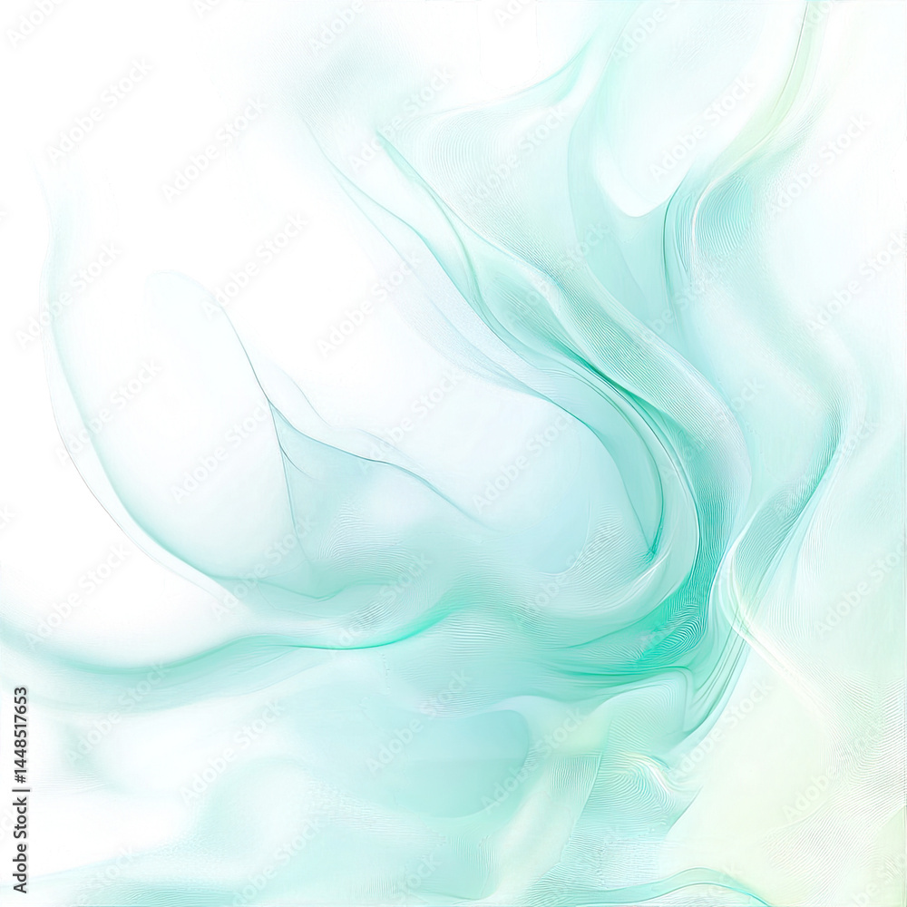Poster ethereal abstract design featuring flowing pastel colors. creating a serene atmosphere. ideal for ba