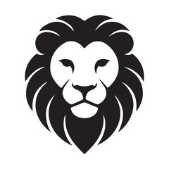 Lion face logo design