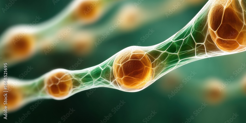 Aufkleber neuroscience innovation holistic digital mental health neural network visualization - pioneering wel