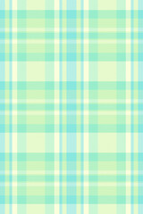 Professional tartan textile vector, bandana texture plaid background. Layered pattern seamless check fabric in light and light yellow colors.