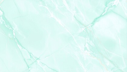 Obraz premium Elegant mint green marble texture digital art background abstract design smooth finish aesthetic style