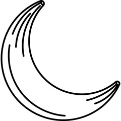 Delicious and Healthy Banana Fruit Vector Illustration
