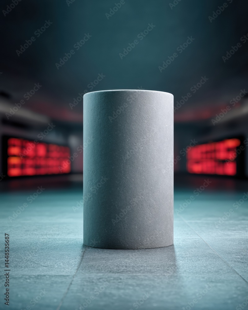 Poster minimalist financial analytics podium next-gen data visualization centerpiece for high-performance t