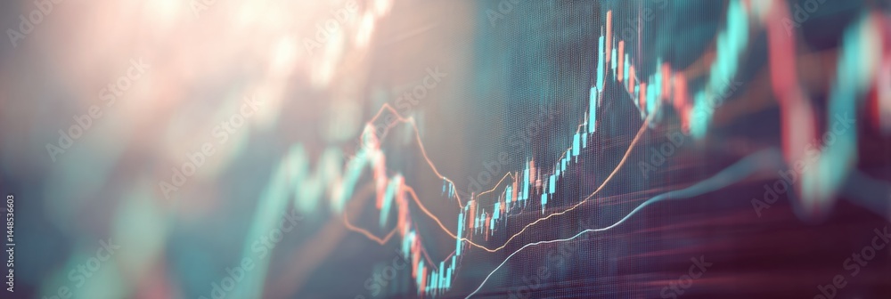 Poster Quantum Finance Insights Dynamic Market Analytics with AI-Driven Predictive Trend Visualization for Algorithmic Investment Strategies and Economic Forecasting