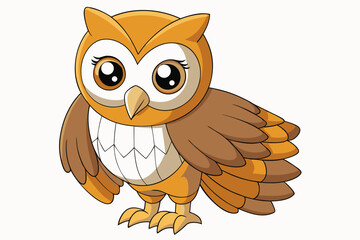 Cute Bird Vector Line Art Illustration – Clipart, Logo Icon, Black and White Bird Drawing