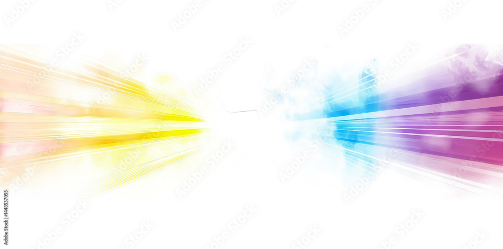 Poster vibrant explosion of colors merging in a dynamic display. symbolizing creativity and energy. set aga