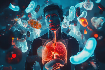 Visualizing Illness Anxiety Disorder: A Surreal Depiction of Hypochondriasis