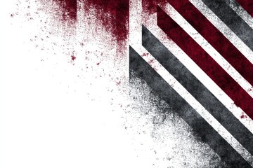 Abstract Diagonal Stripes Texture - Grunge diagonal stripes in shades of grey, white and maroon on a white background. Perfect for backgrounds and design elements