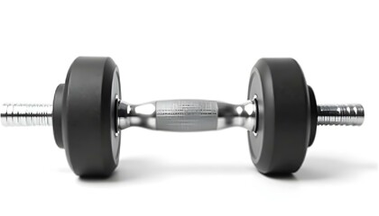 Fototapeta premium dumbbell for fitness isolated on white background