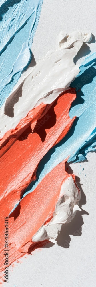 Poster Fluid Transformation Color Theory Meets Abstract Expressionism - Dynamic Texture Innovation in Contemporary Design and Creative Marketing Visualization
