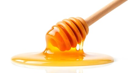 Honey isolated on white background