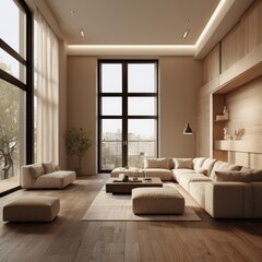 Fototapeta premium modern living room