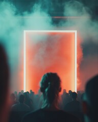 Transcendent Digital Worship Immersive Holy Saturday Experience - Atmospheric Spiritual Design for Mindful Event Marketing and Gen Z Engagement