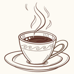 cup of coffee vector