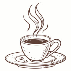 cup of coffee vector