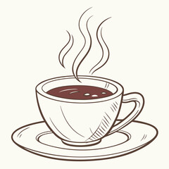 cup of coffee vector