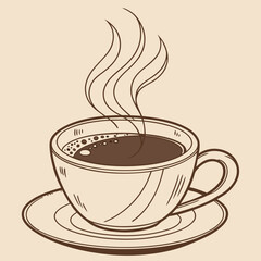 cup of coffee vector