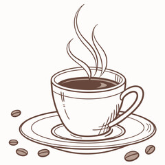 cup of coffee vector