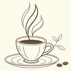 cup of coffee vector