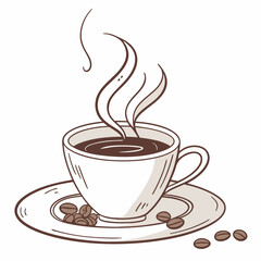 cup of coffee vector