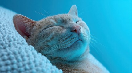 Serene Wellness Retreat Ginger Kittens Mindful Sleep Moment - National Stop Snoring Week Tranquility for Holistic Pet Care and Lifestyle Branding