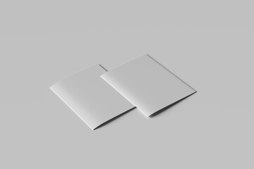 A4 Bifold Brochure Mockup
