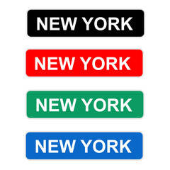 New york sign