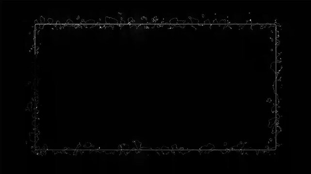 Silver stars in a silver rectangle Perfect for awards, certificates,backgrounds for celebratory designs. 4k alpha channelrectangle Perfect for awards, certificates, or backgrounds for celebratory