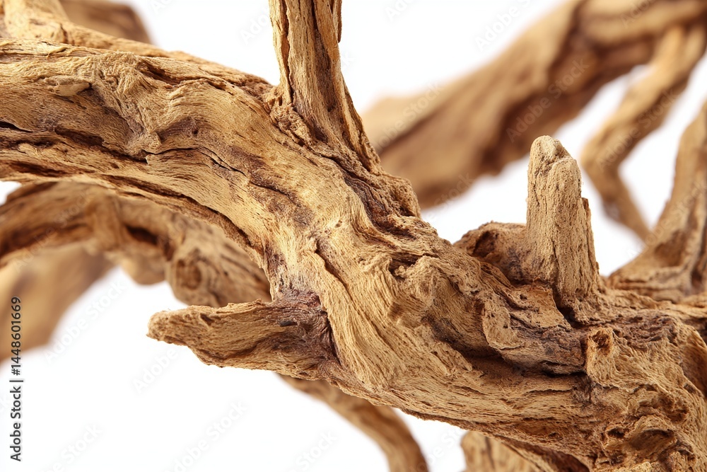 Poster a dead tree branch is shown in isolation on a white background and includes a clipping path