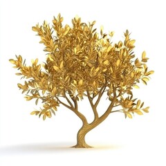 Golden Tree of Prosperity Wealth with Success, and Luxury.